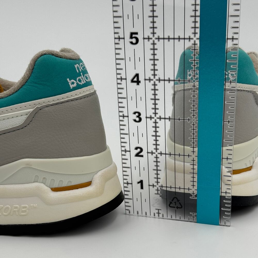 Concepts x New Balance 997.5 Esplanade Grey Teal Yellow Made in USA M9975CN - Picture 12 of 14